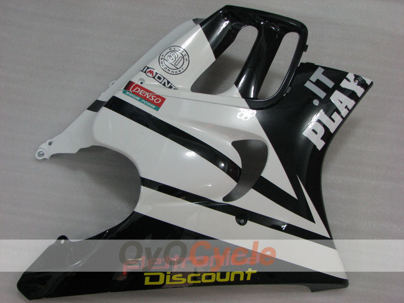 Carenado de inyección para CBR600F3 95-96 - Blanco, Negro - PlayBoy #OYO87904780