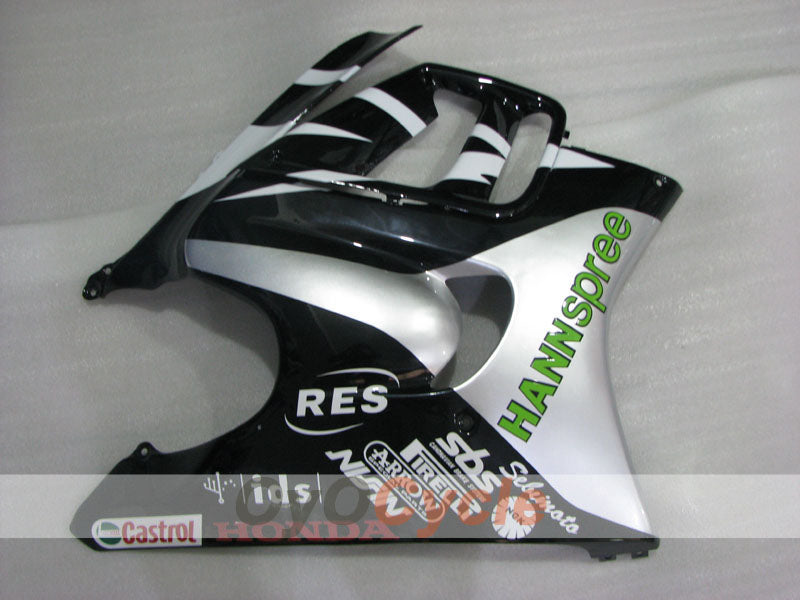Kit de carenado por inyección para CBR600F3 95-96 - Blanco, Negro - HANN Spree #OYO87904781