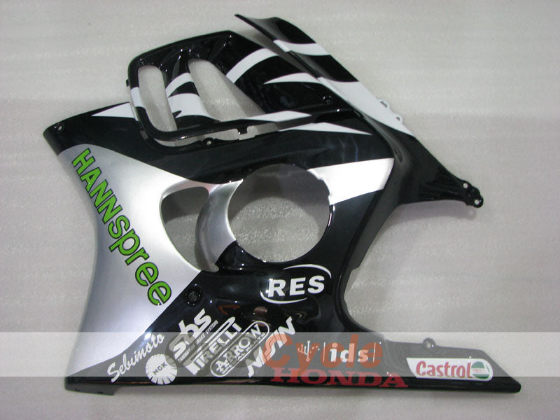 Kit de carenado por inyección para CBR600F3 95-96 - Blanco, Negro - HANN Spree #OYO87904781
