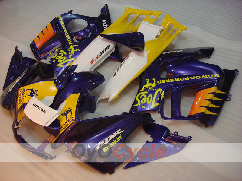 Kit de carenado por inyección para CBR600F3 95-96 - Amarillo, Azul - Camello #OYO87900012