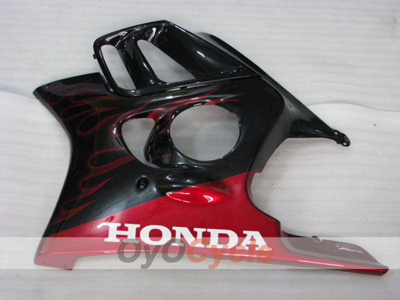 Carenado de inyección para CBR600F3 95-96 - Rojo, Negro - Llama #OYO87900018
