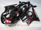 Carenado de inyección para CBR600F3 95-96 - Rojo, Negro - Llama #OYO87900018