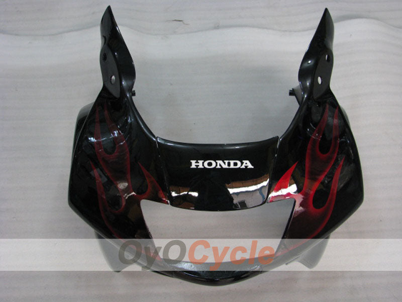 Kit de carenado por inyección para CBR600F3 97-98 - Rojo, Negro - Llama #OYO87900066