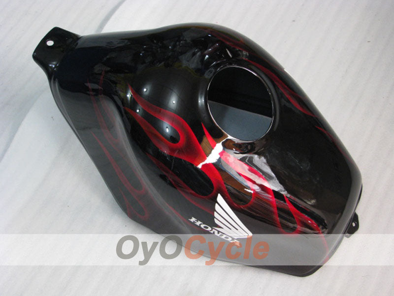 Carenado de inyección para CBR600F3 95-96 - Rojo, Negro - Llama #OYO87900018