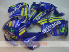 Kit de carenado por inyección para CBR600F3 97-98 - Amarillo, Azul - Castrol, Movistar #OYO87900071