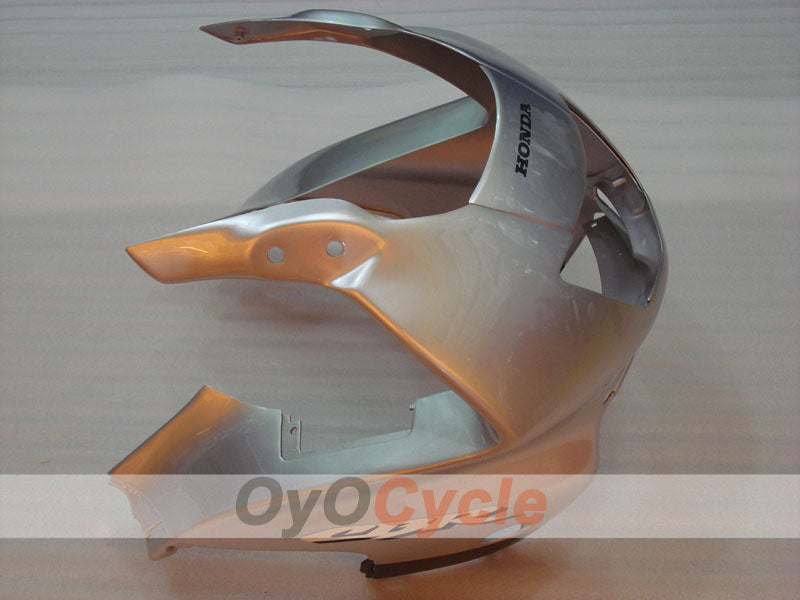 Kit de carenado por inyección para CBR600F3 97-98 - Negro, Plata - Estilo de fábrica #OYO87900075