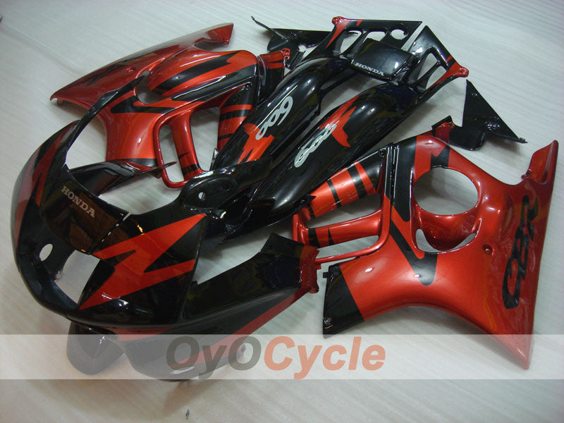 Kit de carenado por inyección para CBR600F3 95-96 - Naranja, Negro - Estilo original #OYO87900031 Imagen secundaria del producto