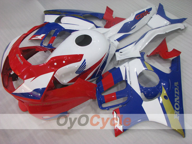 Kit de carenado de inyección para CBR600F3 95-96 - Azul, Blanco - Estilo de fábrica #OYO87900033 Imagen secundaria del producto