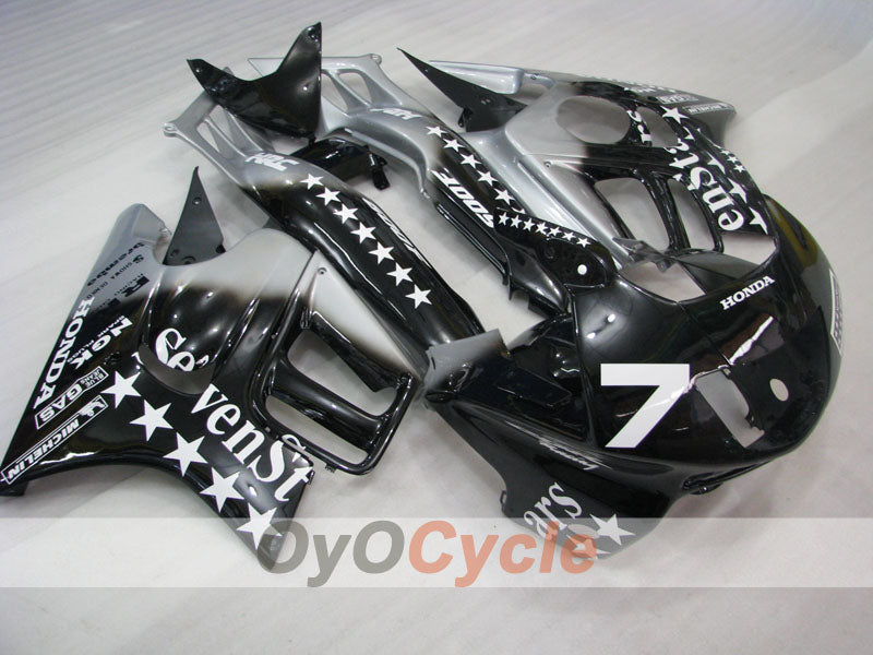 Carenado de inyección para CBR600F3 97-98 - Negro, Gris - SevenStars #OYO87900102 Imagen principal del producto