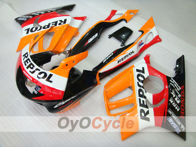 Carenado de inyección para CBR600F3 97-98 - Naranja, Negro - Repsol #OYO87900098 Imagen principal del producto