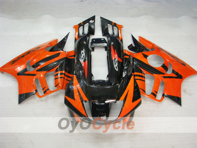Carenado de inyección para CBR600F3 95-96 - Naranja, Negro - Estilo de fábrica #OYO87902776