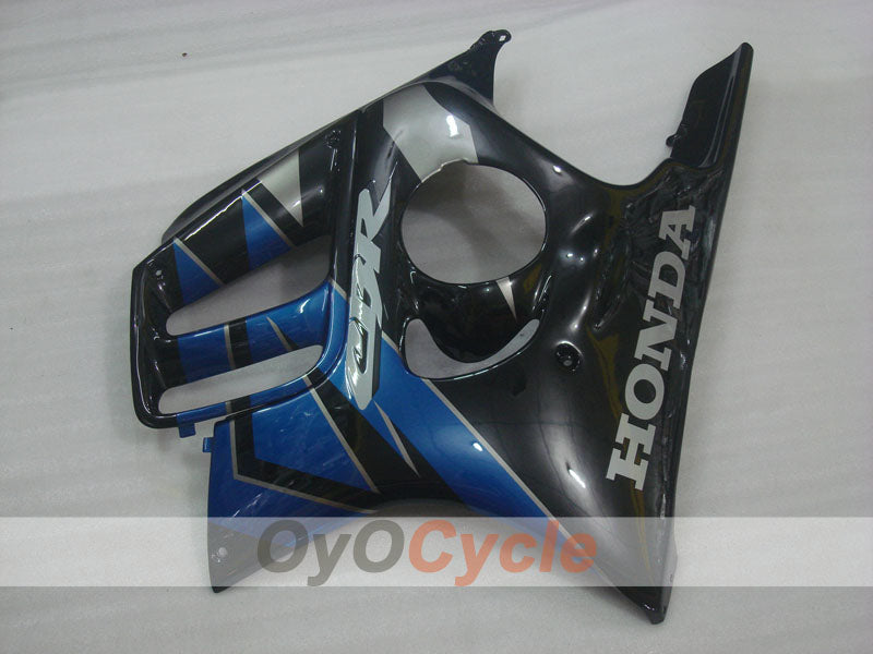 Kit de carenado por inyección para CBR600F3 97-98 - Azul, Negro - Estilo de fábrica #OYO87902778