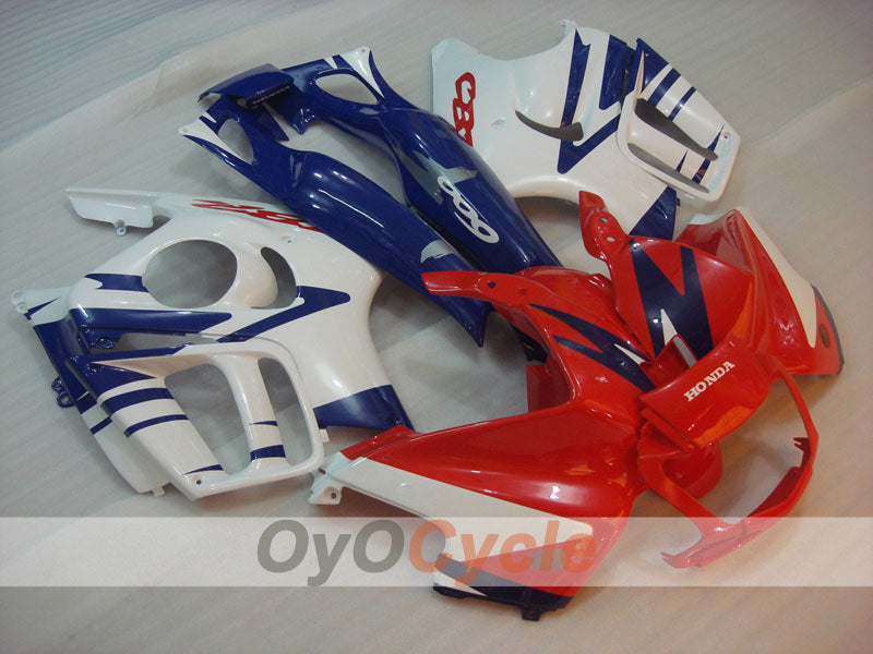 Kit de carenado por inyección para CBR600F3 97-98 - Azul, Blanco - Estilo de fábrica #OYO87904818 Imagen principal del producto