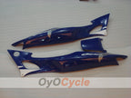 Kit de carenado por inyección para CBR600F3 97-98 - Azul, Blanco - Estilo de fábrica #OYO87904818