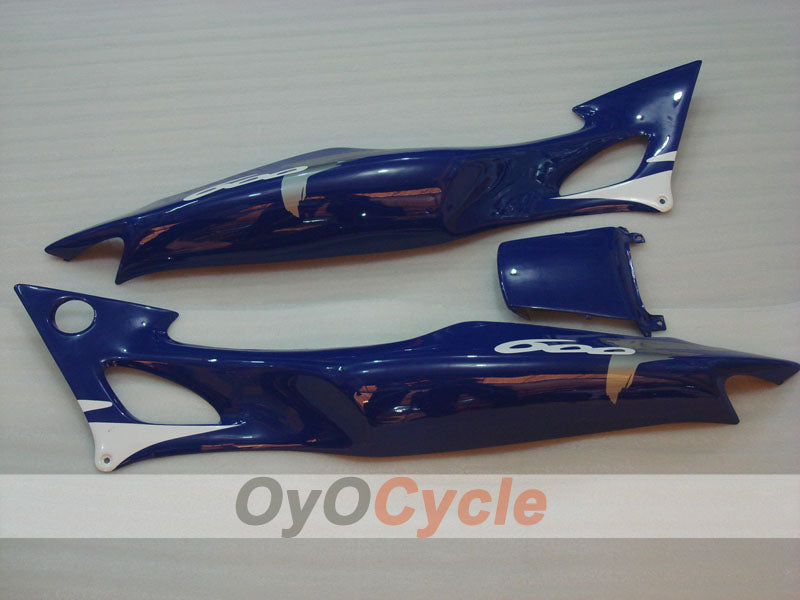 Kit de carenado por inyección para CBR600F3 97-98 - Azul, Blanco - Estilo de fábrica #OYO87904818