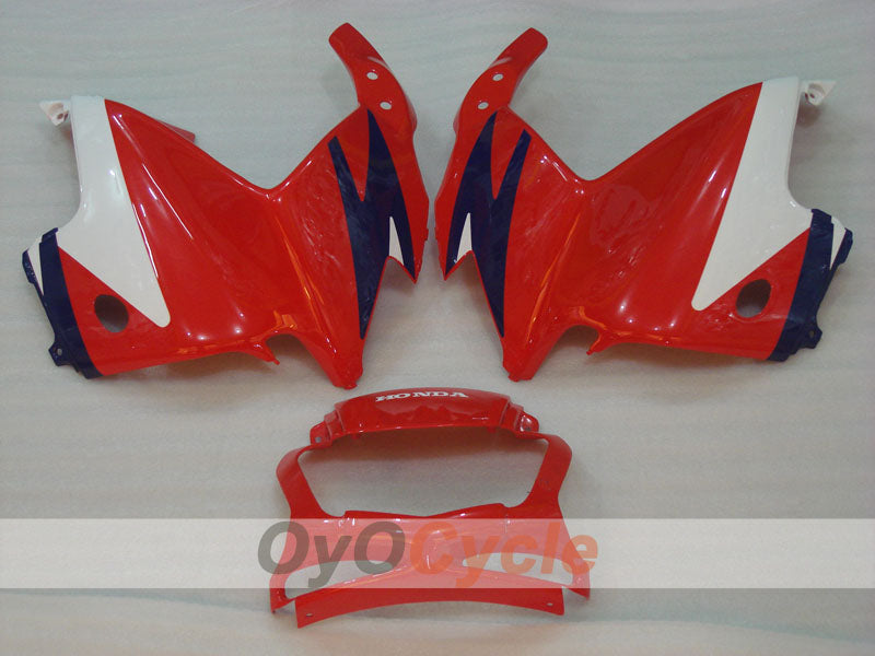Kit de carenado por inyección para CBR600F3 97-98 - Azul, Blanco - Estilo de fábrica #OYO87904818