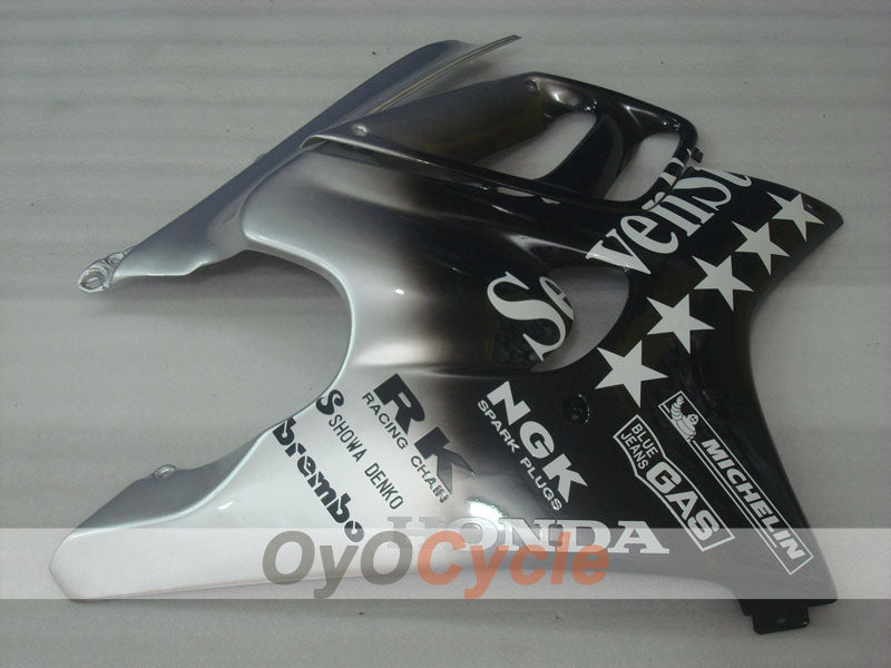 Kit de carenado por inyección para CBR600F3 95-96 - Negro, Plata - SevenStars #OYO87904797