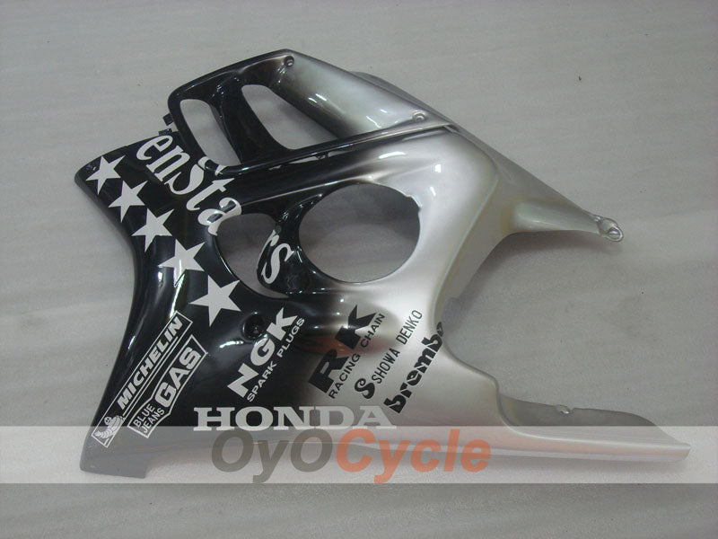 Kit de carenado por inyección para CBR600F3 95-96 - Negro, Plata - SevenStars #OYO87904797