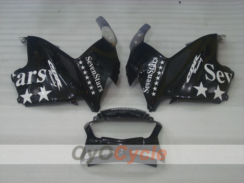 Kit de carenado por inyección para CBR600F3 95-96 - Negro, Plata - SevenStars #OYO87904797