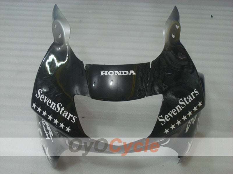 Kit de carenado por inyección para CBR600F3 95-96 - Negro, Plata - SevenStars #OYO87904797
