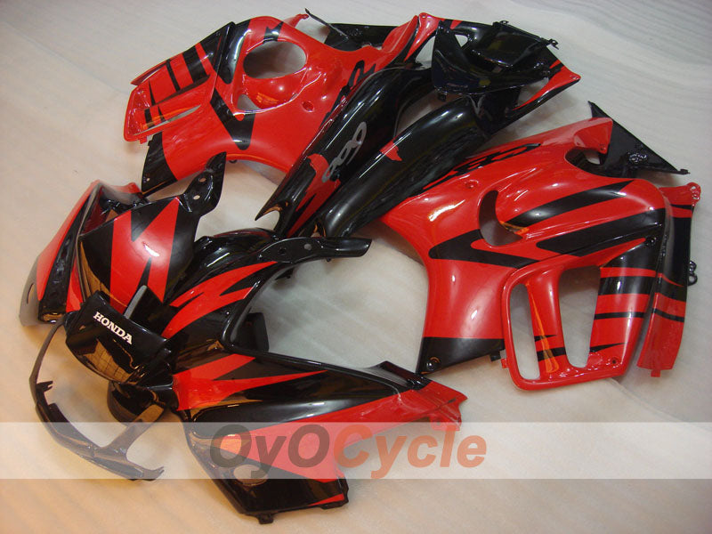 Carenado inyectado para CBR600F3 97-98 - Rojo, Negro - Estilo de fábrica #OYO87904820