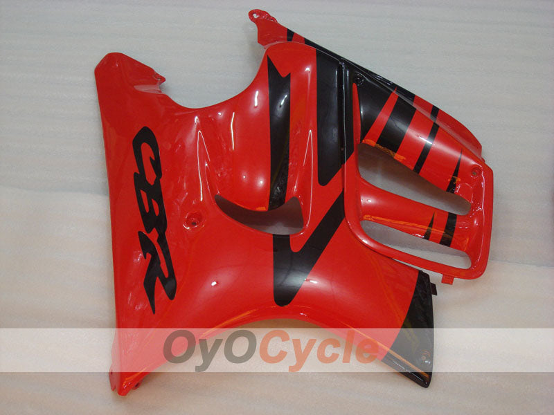 Carenado inyectado para CBR600F3 97-98 - Rojo, Negro - Estilo de fábrica #OYO87904820