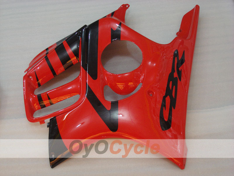 Carenado inyectado para CBR600F3 97-98 - Rojo, Negro - Estilo de fábrica #OYO87904820