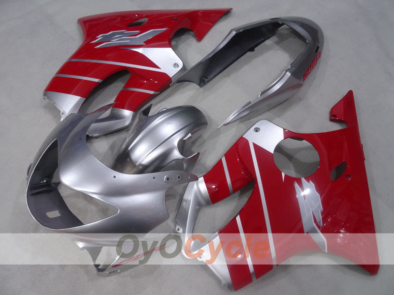 Kit de carenado de inyección para CBR600F4 99-00 - Rojo, Plata - Estilo de fábrica #OYO87904821 Imagen principal del producto
