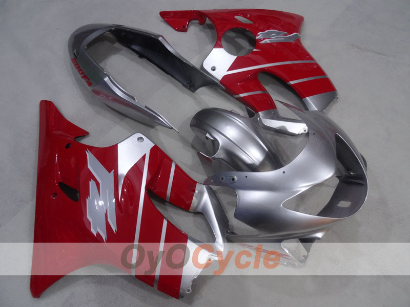 Kit de carenado de inyección para CBR600F4 99-00 - Rojo, Plata - Estilo de fábrica #OYO87904821 Imagen secundaria del producto