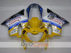 Kit de carenado inyectado para CBR600F4 99-00 - Amarillo, Blanco, Negro - Nastro Azzurro #OYO87904823