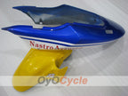 Kit de carenado inyectado para CBR600F4 99-00 - Amarillo, Blanco, Negro - Nastro Azzurro #OYO87904823