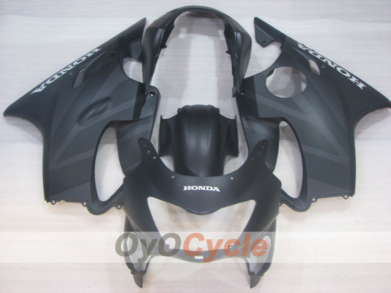Kit de carenado por inyección para CBR600F4 99-00 - Negro, mate - Estilo de fábrica #OYO87904824