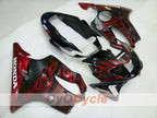Kit de carenado por inyección para CBR600F4 99-00 - Rojo, Negro - Llama #OYO87900110