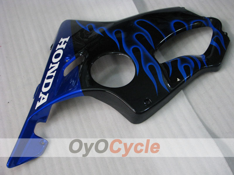 Kit de carenado por inyección para CBR600F4 99-00 - Azul, Negro - Llama #OYO87900111