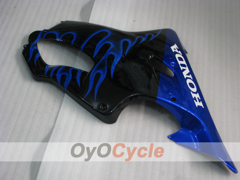 Kit de carenado por inyección para CBR600F4 99-00 - Azul, Negro - Llama #OYO87900111