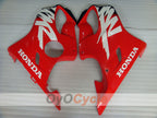 Kit de carenado de inyección para CBR600F4 99-00 - Rojo - Estilo de fábrica #OYO87900123