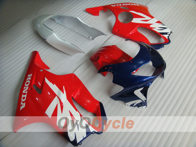 Kit de carenado de inyección para CBR600F4 99-00 - Rojo - Estilo de fábrica #OYO87900123
