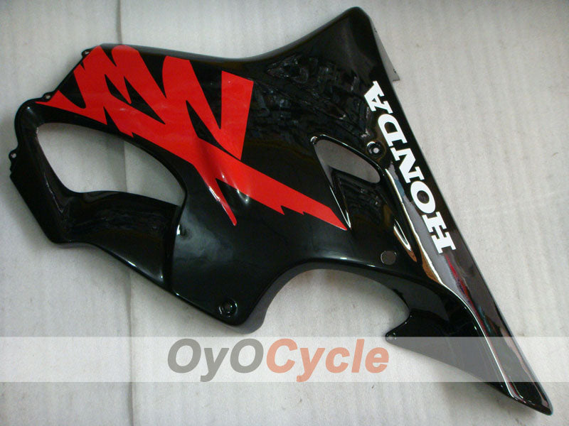 Kit de carenado inyectado para CBR600F4 99-00 - Negro - Estilo de fábrica #OYO87900125