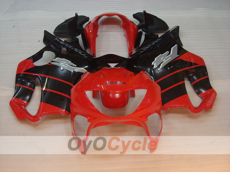 Kit de carenado por inyección para CBR600F4 99-00 - Rojo, Negro - Estilo de fábrica #OYO87900132 Imagen secundaria del producto