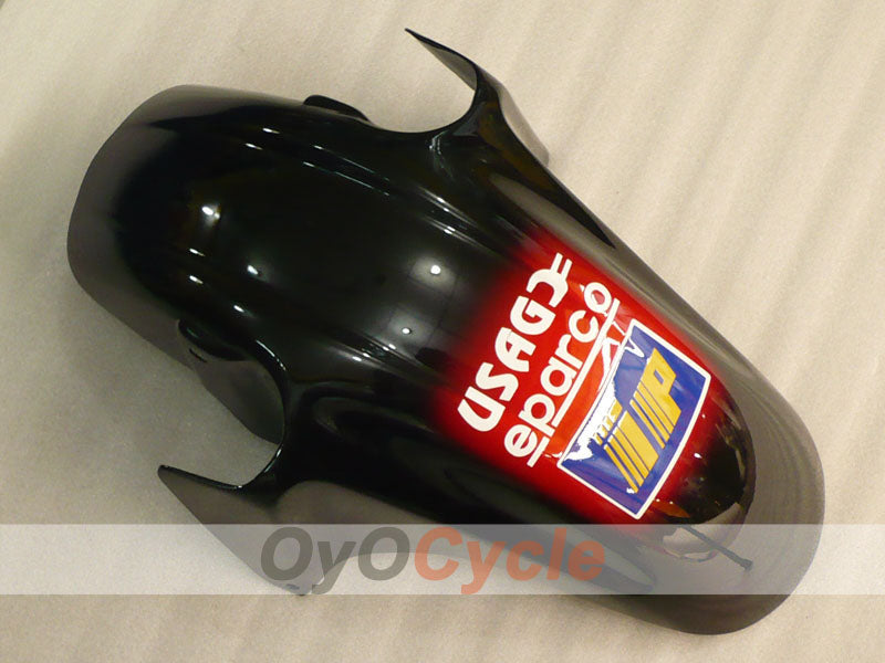 Kit de carenado por inyección para CBR600F4 99-00 - Rojo, Negro - DUNLOP, Play Station #OYO87900138