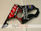 Kit de carenado por inyección para CBR600F4 99-00 - Rojo, Negro - DUNLOP, Play Station #OYO87900138