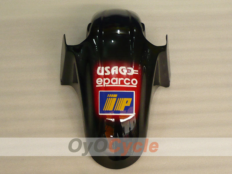 Kit de carenado por inyección para CBR600F4 99-00 - Rojo, Negro - DUNLOP, Play Station #OYO87900138