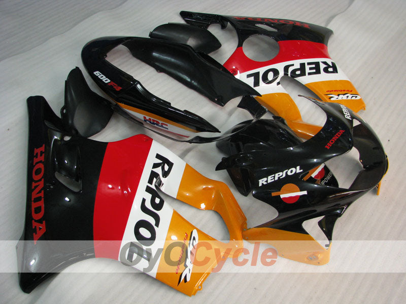 Kit de carenado por inyección para CBR600F4 99-00 - Rojo, Negro - Repsol #OYO87900140 Imagen principal del producto