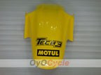 Kit de carenado de inyección para CBR600F4 99-00 - Amarillo, Azul - Monster, MOTUL #OYO87904844