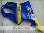 Kit de carenado de inyección para CBR600F4 99-00 - Amarillo, Azul - Monster, MOTUL #OYO87904844