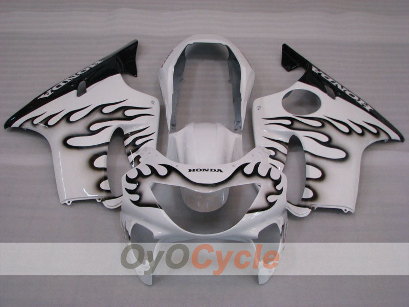 Kit de carenado por inyección para CBR600F4 99-00 - Blanco, Negro - Personalizar #OYO87904845 Imagen secundaria del producto