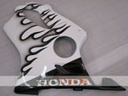 Kit de carenado por inyección para CBR600F4 99-00 - Blanco, Negro - Personalizar #OYO87904845