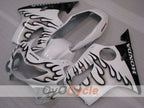 Kit de carenado por inyección para CBR600F4 99-00 - Blanco, Negro - Personalizar #OYO87904845