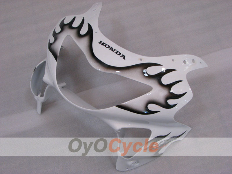 Kit de carenado por inyección para CBR600F4 99-00 - Blanco, Negro - Personalizar #OYO87904845