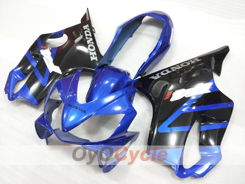 Kit de carenado por inyección para CBR600F4i 04-07 - Azul, Negro - Estilo de fábrica #OYO87904846